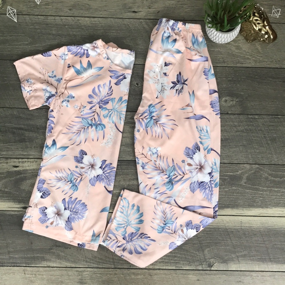 Free* Pink Floral Pajama set.